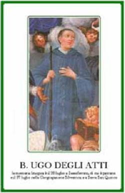 Santo del giorno 26 luglio Beato Ugo de Actis monaco silvestrino da Sassoferrato