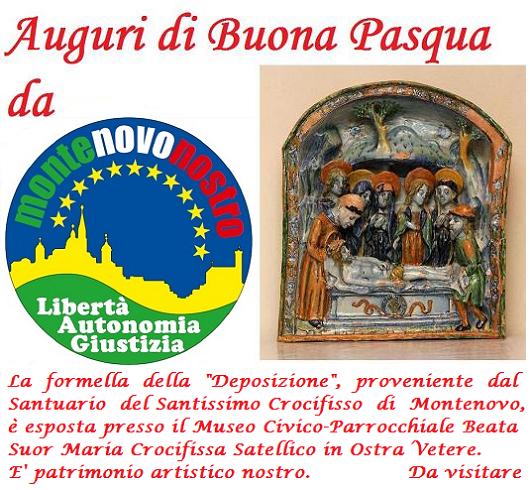 Ostra Vetere Tanti auguri per la Pasqua 2016 da montenovonostro